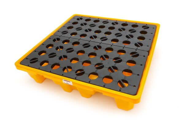 HBM 230 Liter Olievaten opvangbak, Lekbak voor 4 vaten - Image 3