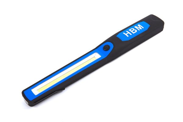 HBM Extra Smalle Led Zaklamp 250 Lumen BLAUW