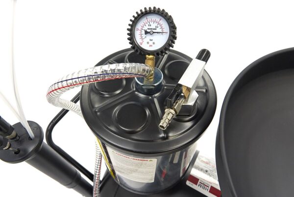 HBM 70 Liter Olie opvangsysteem / Olie Afzuiger, Olie Remover Extra Laag - Bild 5