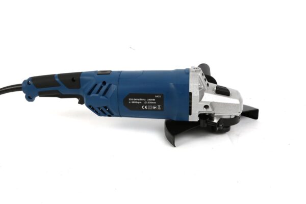 HBM 230 mm Profi Haakse Slijper met Draaibaar Handvat - Image 4