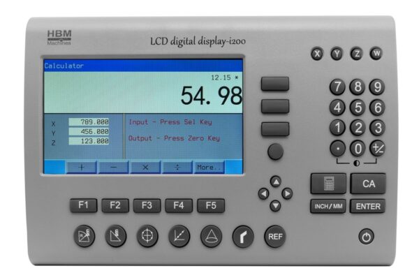 HBM Professionele 3 Assige Digitale Uitleeskast Met LCD Scherm - Afbeelding 5