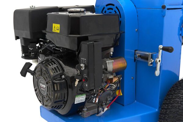 HBM Professionele 4 Takt 15 PK - 420 cc Benzine Hakselaar - Houtversnipperaar met Electrische Start - Afbeelding 10