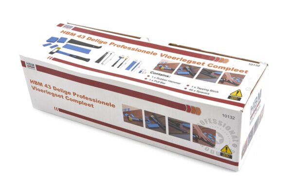 HBM 43 Delige Professionele Vloerlegset Compleet - Afbeelding 10
