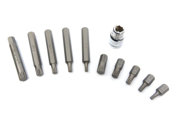 HBM 11 Delige Spline Bitset met 1/2 inch adapter - Bild 3
