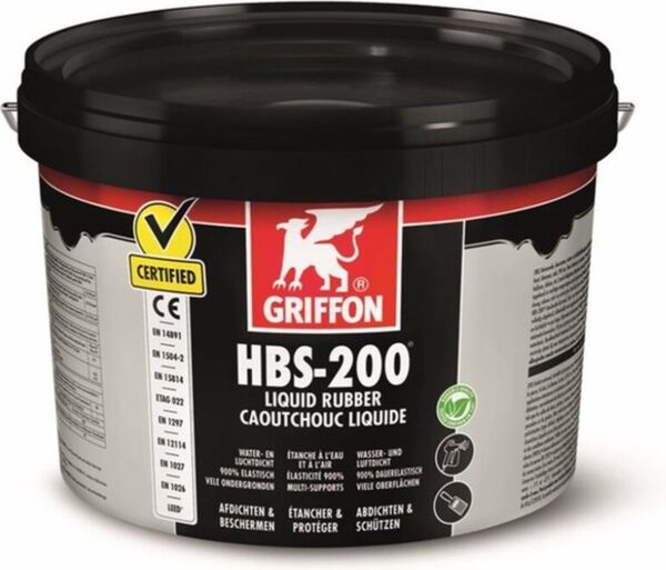 Griffon HBS-200 liquid rubber emmer 5L