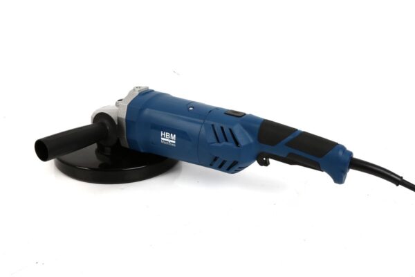 HBM 230 mm Profi Haakse Slijper met Draaibaar Handvat - Image 3