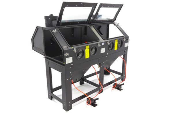 HBM SBC 880 Dubbele Straalcabine Met 2 Afzuigers - Image 9
