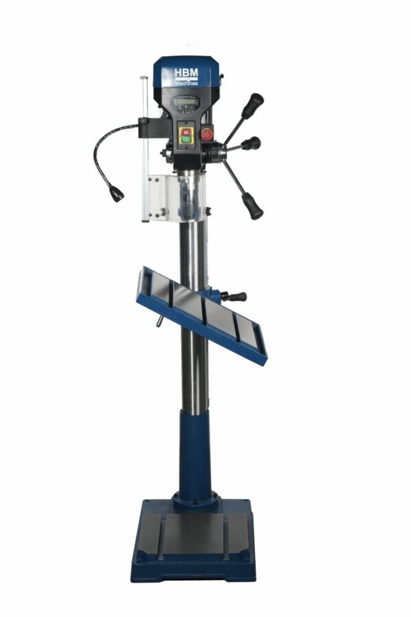 HBM 32 mm Kolomboormachine Vloermodel Met Digtale Uitlezing 400 Volt - Afbeelding 5