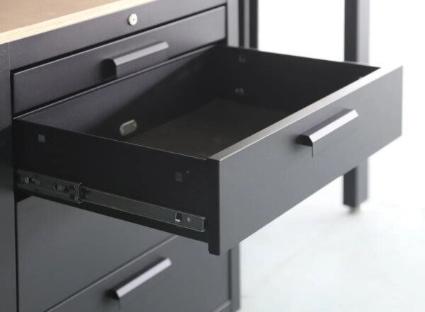 HBM premium werkplaatssysteem, 8-delig, mat zwart - Image 9