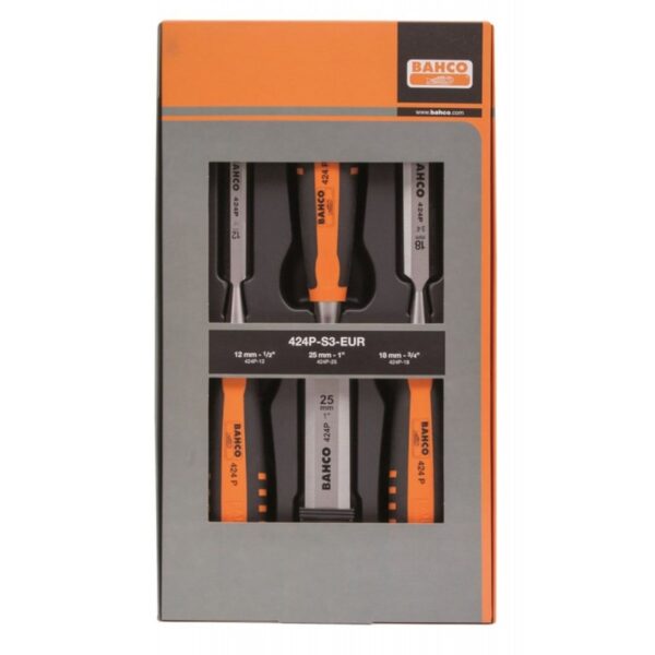 Bahco steekbeitelset 3-delig 424P-S3-EUR - Afbeelding 3