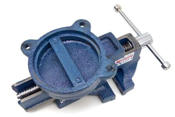 HBM Profi 125 mm Bankschroef met draaibaar onderstel - Image 9