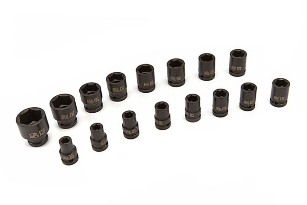 AOK 16 Delige 1/2 inch Krachtdoppenset - Afbeelding 2