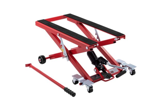 HBM Universele Verrijdbare Motorlift - ROOD