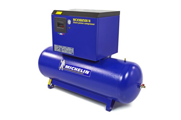 Michelin 10 PK 500 Liter Geluidgedempte Compressor MCX 988/500 N - Afbeelding 2