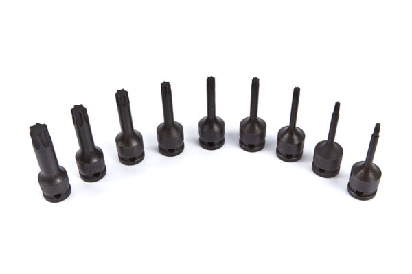 HBM 9 Delige Lange Torx Krachtdoppenset met 1/2 inch Opname - Bild 2