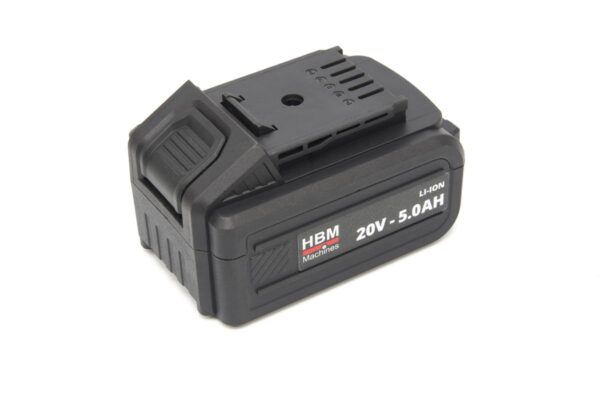 HBM professionele accu betonzaag, bandenzaag, motorslijper 40 Volt 5,0 Ah Power20.5 - Afbeelding 9