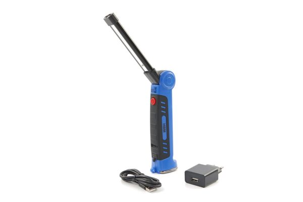 HBM 300 Lumen Professionele Opvouwbare en Oplaadbare LED Lamp met Haak en Magneet