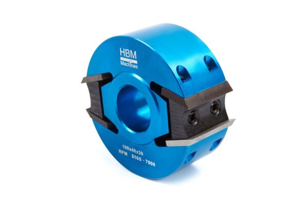 HBM 100 mm Profi Houtfreeskop met 7 sets Messen - Image 5
