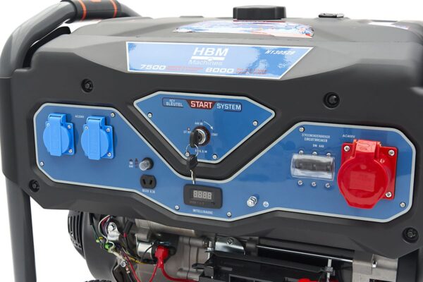 HBM 3.800W generator met 389 cc benzinemotor, 400V/230V/12V - Afbeelding 15