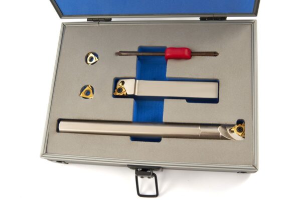 Harlingen Professionele 20 mm Binnen En Buitendraadsnijbeitelset met HM Wisselplaten - Image 2