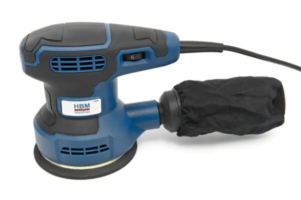 HBM Variabele Excenterschuurmachine 320 Watt Inclusief 12 Schuurvellen - Afbeelding 4