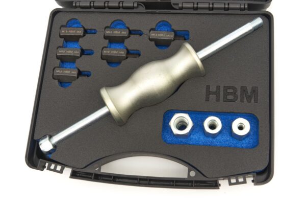 HBM slagtrekkerset voor draadeind 10-delig - Afbeelding 7