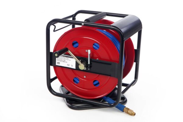 HBM 30 Meter Luchthaspel met Draaibaar Onderstel - Afbeelding 2
