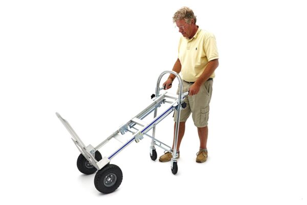 HBM 3 in 1 Opvouwbare Aluminium Steekwagen, Transportwagen en Dolly - Image 5
