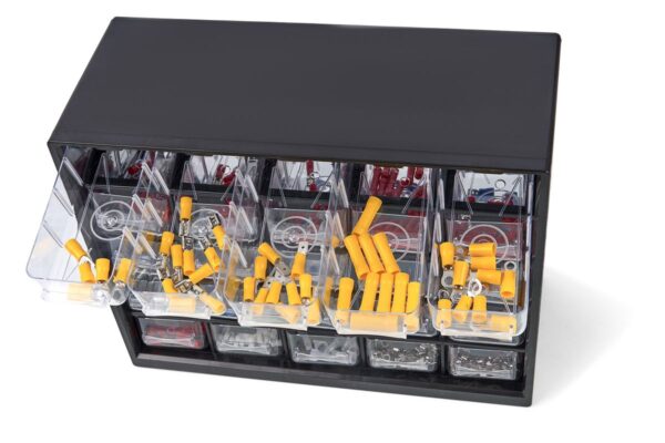 HBM 1012 Delig Kabelschoen Assortiment in 25 Laden Ladenkast - Afbeelding 2
