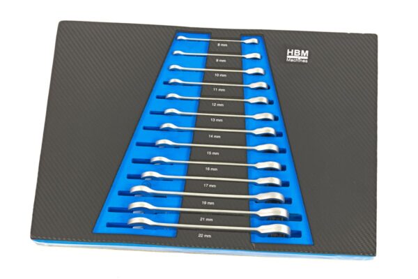 HBM premium gevulde gereedschapswagen met deur - 245-delig - Afbeelding 8
