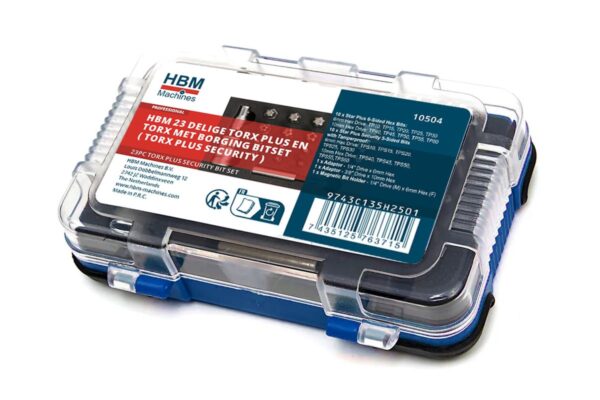 HBM Torx bitset 23-delig - Bild 4