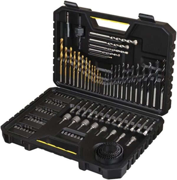 Stanley 100-delige accessoireset in handige opbergkoffer STA7205-XJ