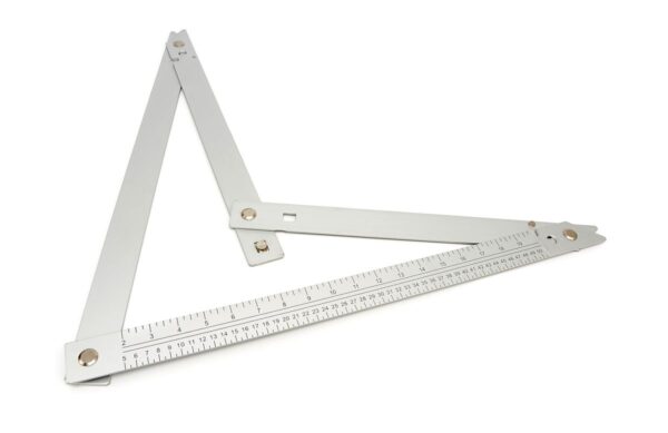 HBM 600 mm. Opvouwbare Winkelhaak - Afbeelding 2