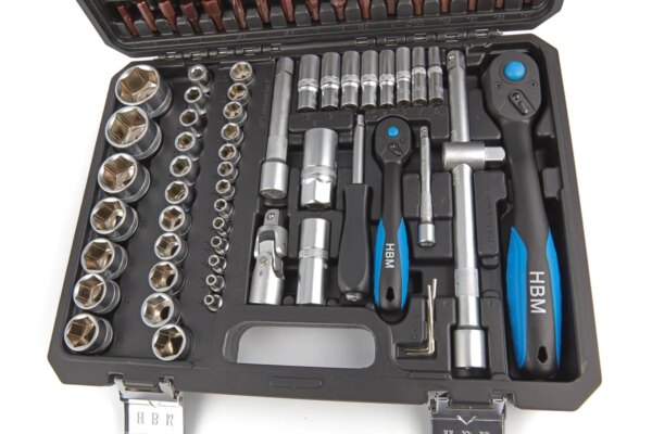 HBM 108 Delige Doppenset met Premium Ratels - Image 2