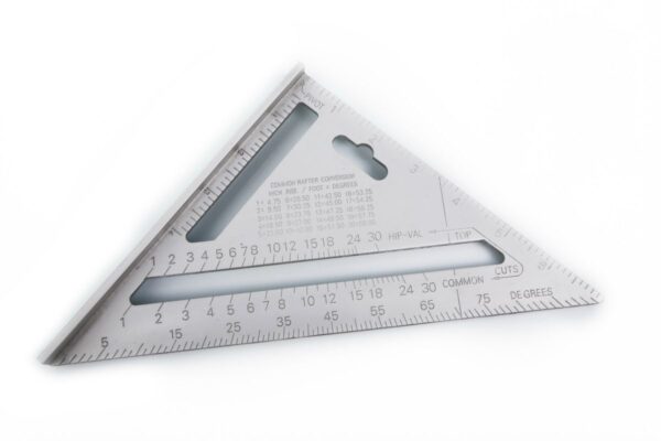 HBM Aluminium Gradendriehoek - Blokhaak - Meetdriehoek