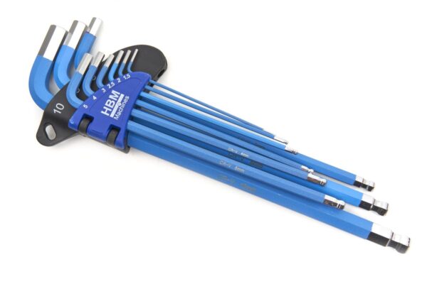 HBM 36 Delige Professionele Inbussleutelset MM, INCH, TORX - Afbeelding 3