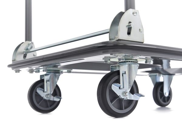 HBM 350 Kilo Opvouwbare Transportwagen, Transportkar met rem - Image 6
