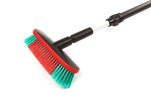 Vikan 25cm Ovale Autowasborstelmet Watertoevoer - Afbeelding 4