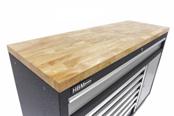 HBM 7 Laden 132 Cm. Professionele Gereedschapskast, Werkbank Met Deur voor Werkplaatsinrichting - Image 19