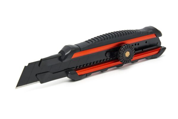 HBM Professioneel Universeel Aluminium Afbreekmes Met Soft Grip 25 mm - Afbeelding 2