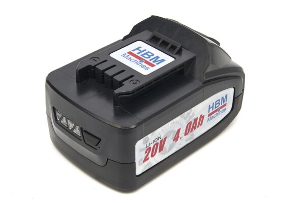 HBM Professionele 20 Volt 4,0AH Lion Vlakschuurmachine Inclusief 2 Lion Accu's en 15 Schuurvellen - Afbeelding 10