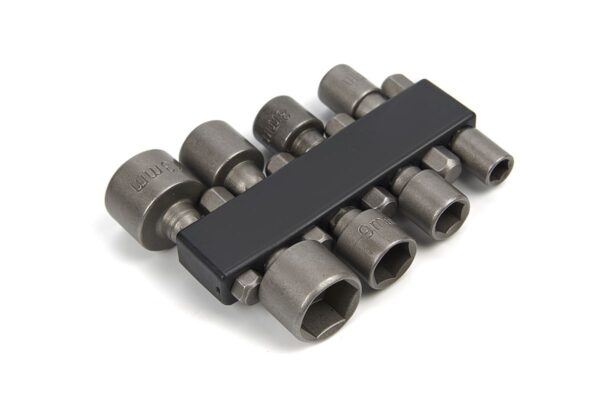 HBM 8 Delige Dopsleutelset met HEX opname - Afbeelding 2