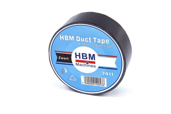 HBM Super 'Heavy-Duty' Duct Tape 50 mm x 50 m Zwart - Afbeelding 5