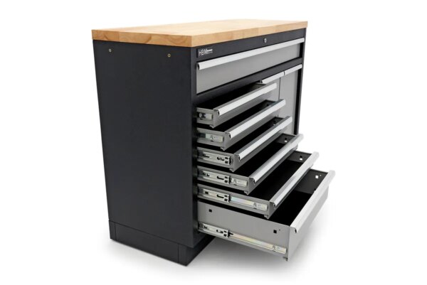 HBM 9 Laden 136 Cm. Professionele Gereedschapskast, Werkbank voor Werkplaatsinrichting - Image 5
