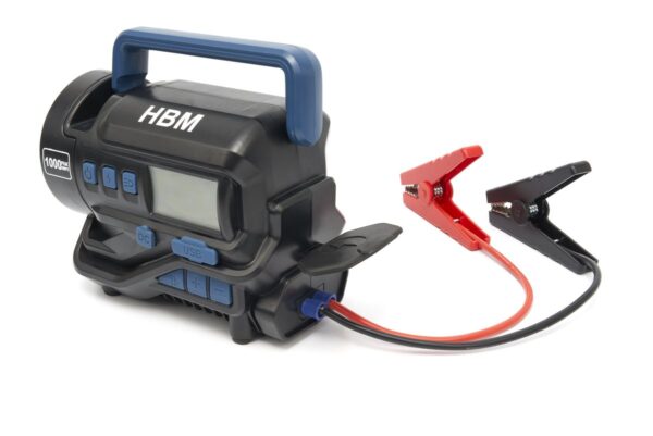 HBM jumpstarter met luchtcompressor - Afbeelding 9