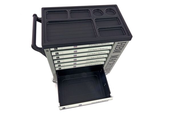 HBM premium gevulde gereedschapswagen met deur - 245-delig - Afbeelding 22