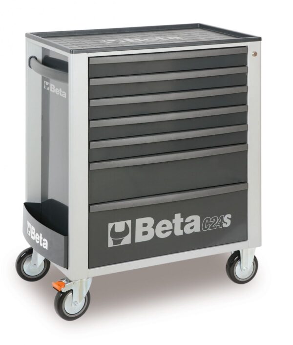 Beta gevulde gereedschapswagen 309-delig, 2400S G7/E-M, grijs