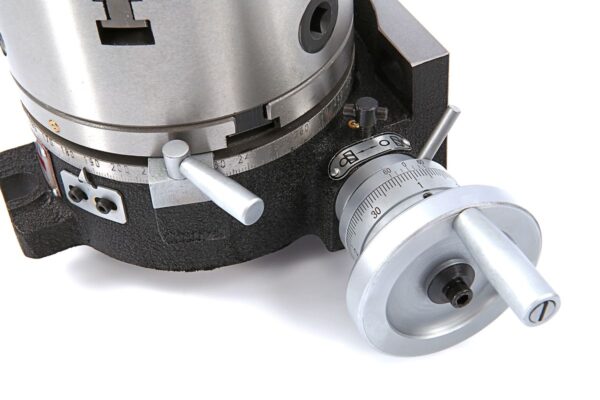 HBM HV-6 - 160 mm Profi Verdeeltafel met 160 mm 3 Klauwplaat - Afbeelding 5
