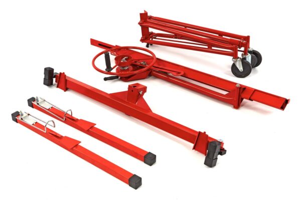 HBM gipsplatenlift - 68kg capaciteit, 3,5m hoogte, inklapbaar voor opslag - Afbeelding 7
