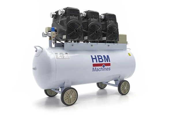 HBM 6 PK - 150 Liter Low Noise Compressor - Model 2 - Afbeelding 4